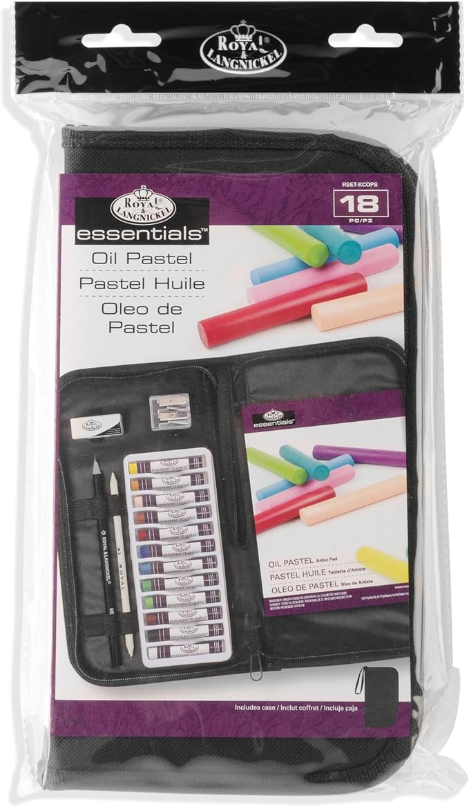Royal & Langnickel Oil Pastel Essentials Keep N' Carry Set