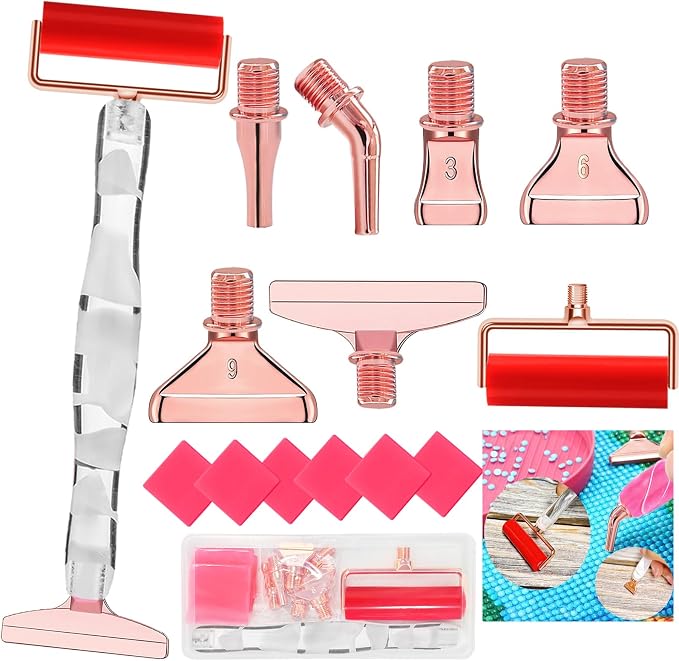 Diamond Art Pens Tools and Diamond Painting Accessories Kits With Screw Metal Tip Roller Diamonds Painting Pen Drill Bead Pens For Art Craft Nail