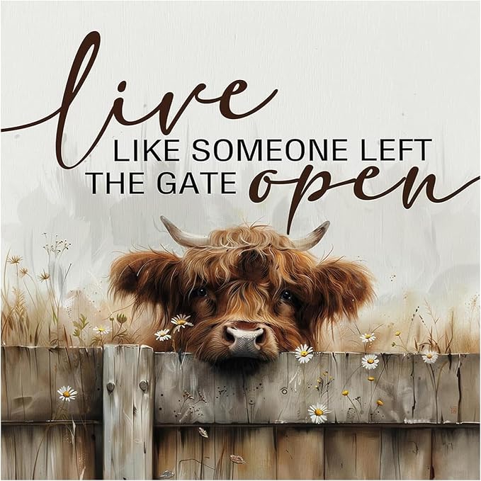 Mandun Cow Diamond Painting Kits for Adults, Diamond Art Kits, 14x14 in