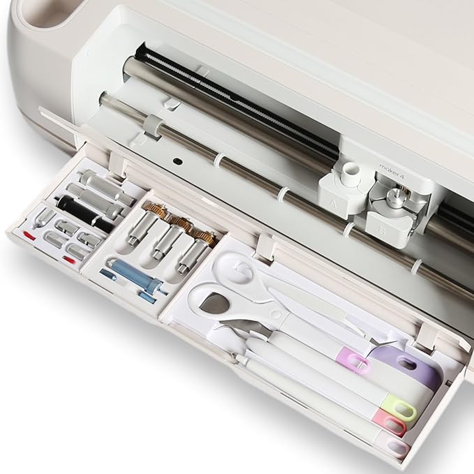 LOPASA Tool Organizer Compatible with Cricut Maker 4,3 (Tool Mod) | Tool, Blade, Accessories Holder|Supplies Organizer|Organization and Storage