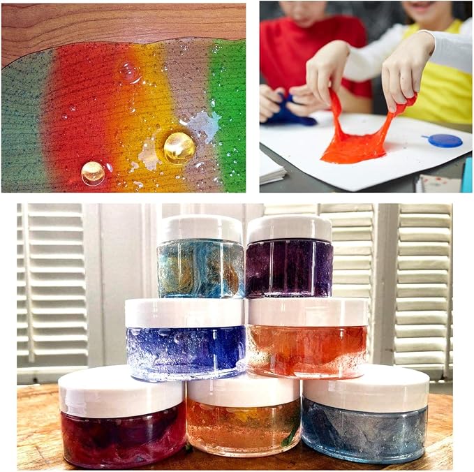 SEISSO 15 Bottles Mica Powder Set, Epoxy Resin Dye, Pearlescent Color Pigment, Cosmetic Grade Pigment for DIY Arts, Slime, Bath Bombs, Nail Polish, Candle Making, Soap Making, Coloring Mix