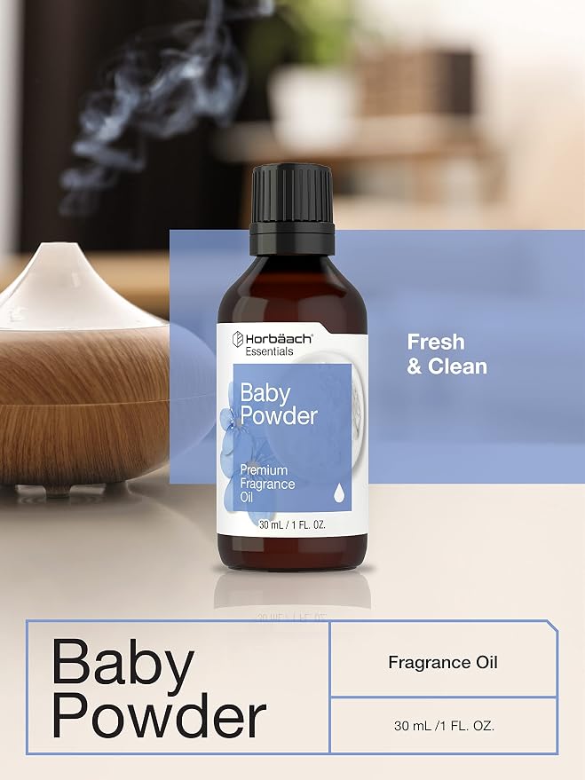 Horbäach Baby Powder Fragrance Oil | 1 fl oz (30ml) | Premium Grade