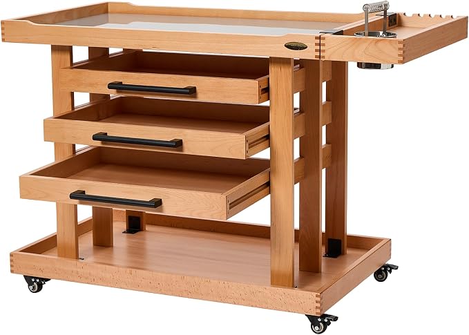 MEEDEN Extra Large Art Supplies Storage Cart: 5-Tier Utility Rolling Cart