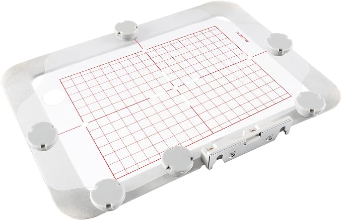 Sew Tech Magnetic Embroidery Hoop for Brother, 5x7in 130x180mm Round SA444 | Fits PE900 SE2000 PE800 PE780D PE770 PE700 SE2100 SE1950 SE1900 NS1250E NS2850D Brother; Baby Lock Bloom Accord Ellure