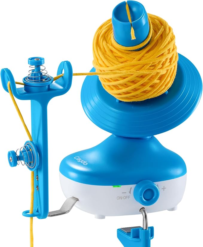 Caydo A1 Pro Cordless Electric Yarn Winder for Effortless Yarn Organization