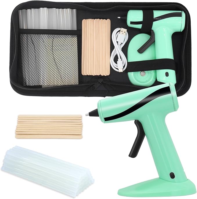 Hot Glue Gun and Sticks Set for Crafts & Home Repair