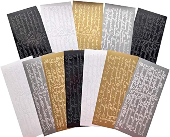 Paper Wishes – Dazzles Stickers Collection | Unique Stickers for Scrapbooking, Cardmaking, Gifts and All of Your DIY Crafting, Art and Creative Projects - Inspiration at Your Fingertips