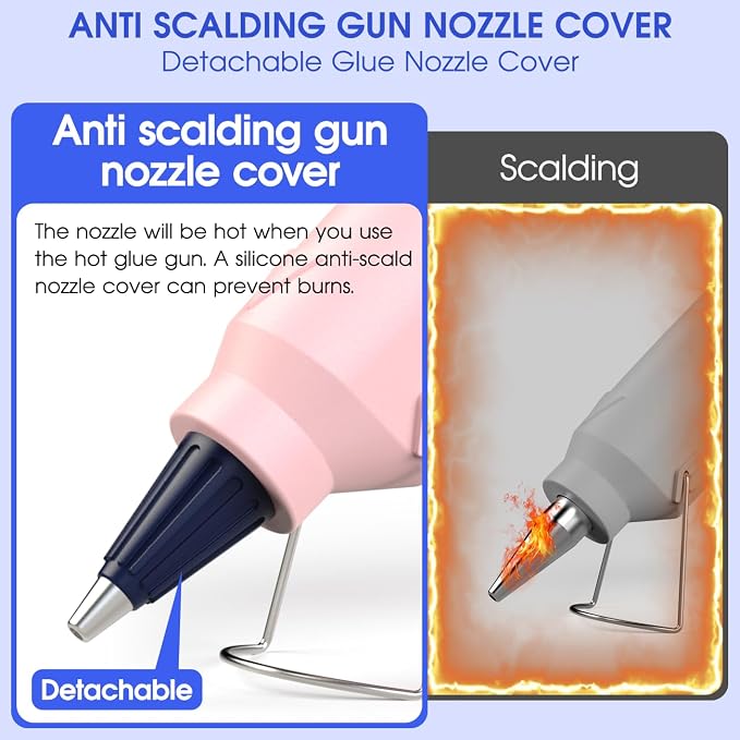 Assark 30W Mini Hot Glue Gun Kit with 30 Glue Sticks