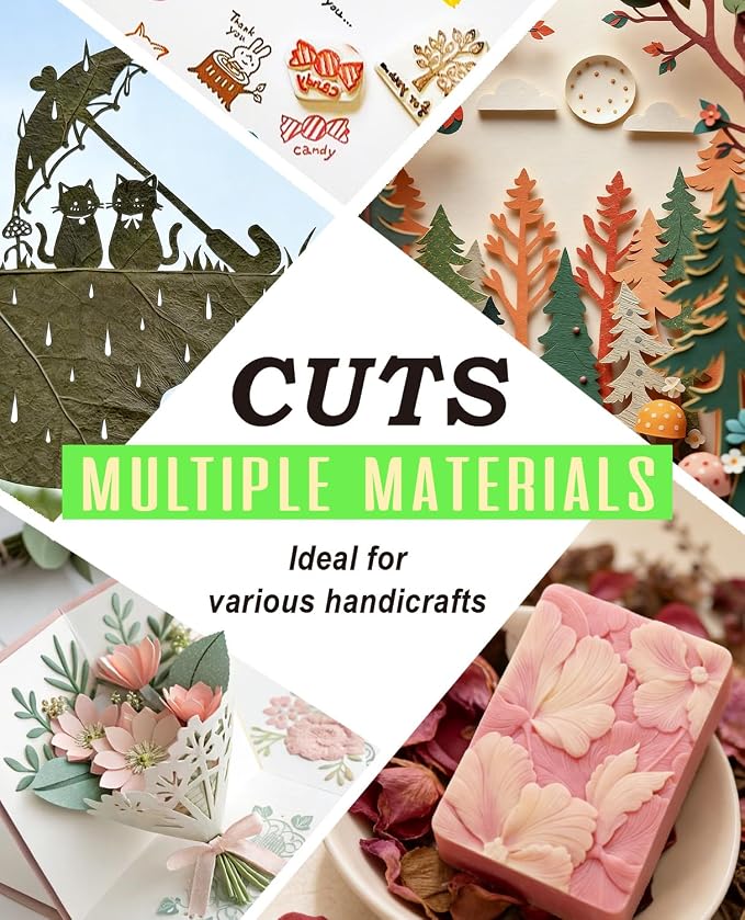 DIYSELF Craft Knife with 10 Extra #11 Blades, Precision Hobby Knife Set with Steel Ruler, Exacto Knife for Crafting, Polymer Clay, Pottery, Paper, Vinyl, Stencil & Model Making (Green) | Exacto Knife for Crafting, Hobby Knife Set for Polymer Clay, Pott...
