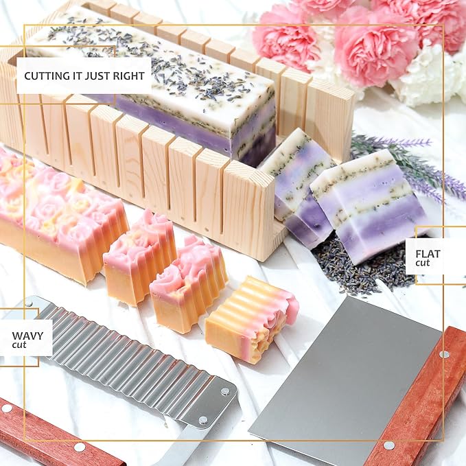 Illumive Deluxe Soap Making Kit - Soap Kit Includes All Soap Making Supplies. DIY Soap Making Kit.