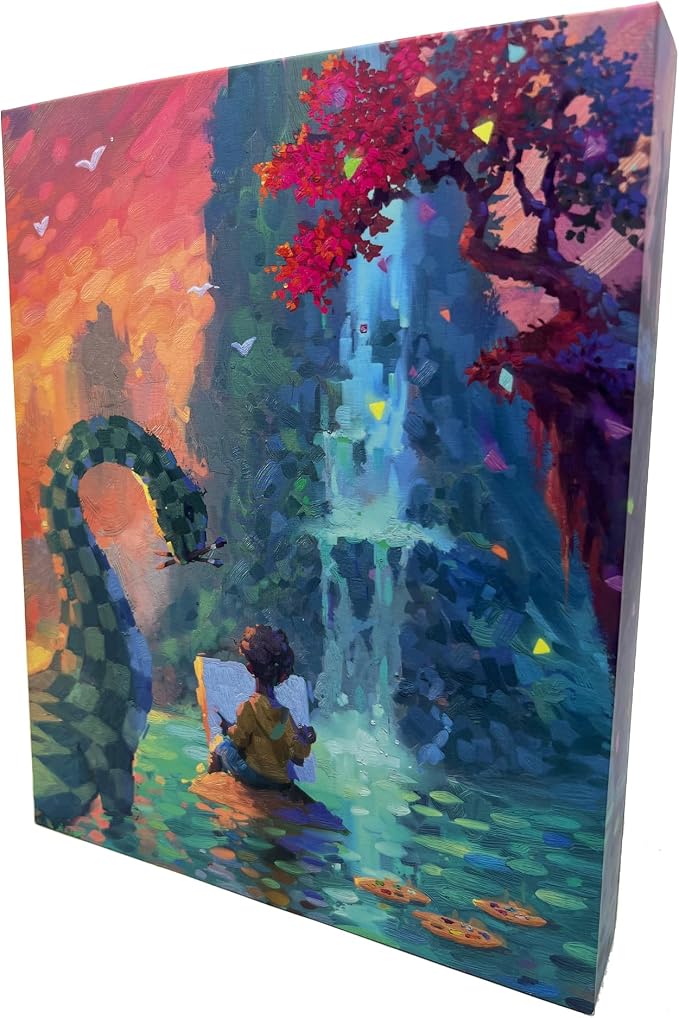 Canvas Reflections Expansion, Art Competition Puzzle Game, 1-5 Players