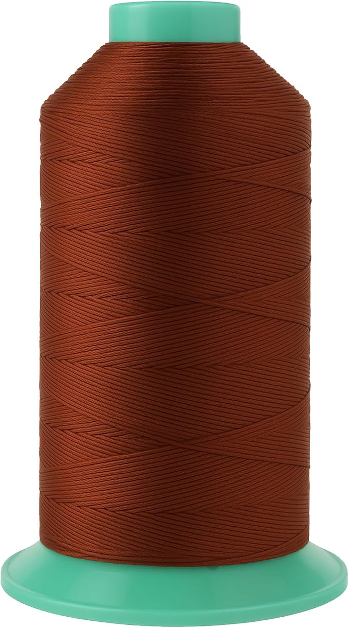Mandala Crafts Size 277 840D T270 Copper Brown Bonded Nylon Thread, 800 YDs