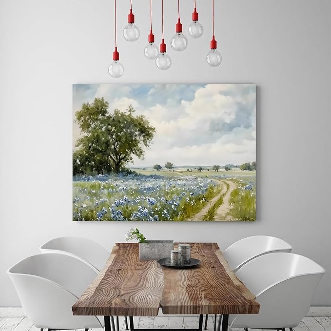 WUDWL Flower Paint by Numbers Kit for Adults,Color By Numbers for Adults | Scenery Decor Painting by Number On Canvas, Paint Number Artist Funny Without Frame DIY, Home Wall Decor, 12x16in