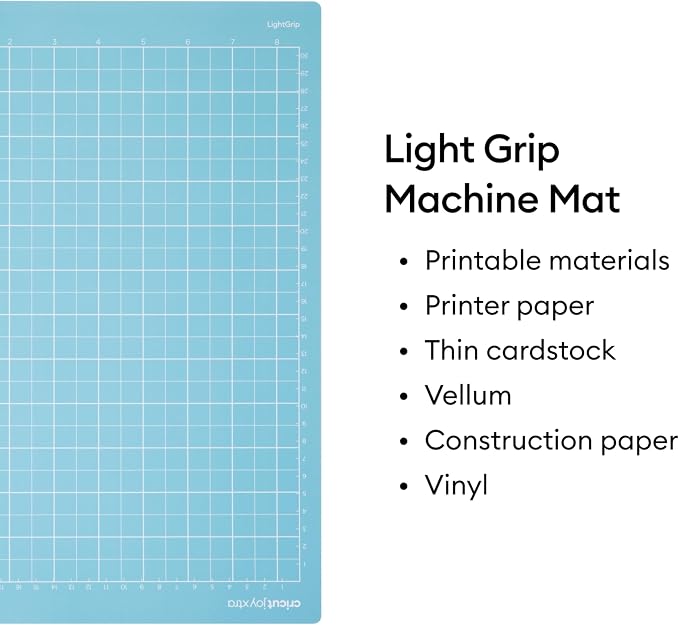Cricut Mat Variety Pack (4 Count, 8.5in x 12in)