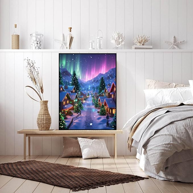 Lophomie Diamond Art Kits for Adults, 5D Christmas Diamond Painting Kits