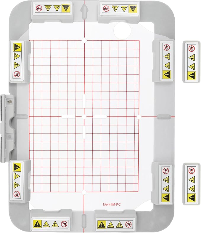 Sew Tech Magnetic Embroidery Hoop for Brother, 5x7in 130x180mm Bar SA444 | Fits PE900 SE2000 PE800 PE780D PE770 PE700 SE2100 SE1950 SE1900 NS1250E NS2850D Brother; Baby Lock Bloom Accord Ellure