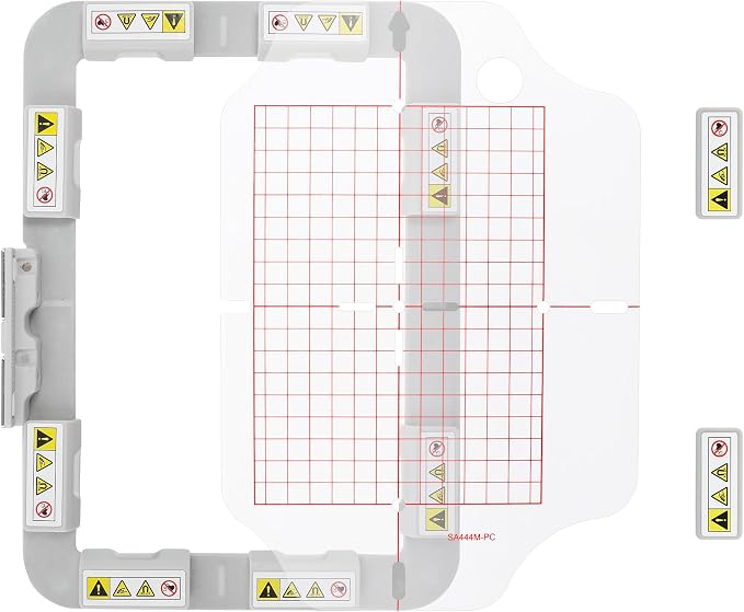 Sew Tech Magnetic Embroidery Hoop for Brother, 5x7in 130x180mm Bar SA444 | Fits PE900 SE2000 PE800 PE780D PE770 PE700 SE2100 SE1950 SE1900 NS1250E NS2850D Brother; Baby Lock Bloom Accord Ellure