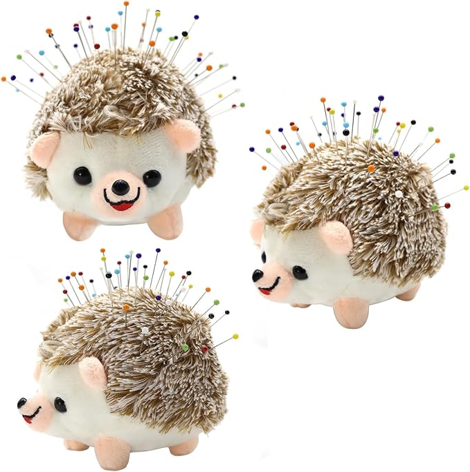 Sizobi Cute Hedgehog Pin Cushion for Sewing,Needle Holder Sewing Pin Holder