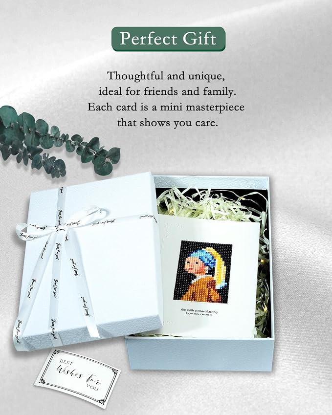 forever young Minigem Classic Diamond Art Kits, 5x7 Inch Postcard-Style