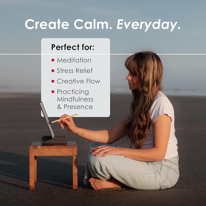 Buddha Board – The Original Water Painting Board for Mindfulness & Creativity – Unique Gift for Artists, Adults & Kids – Mess-Free Zen Art Supplies