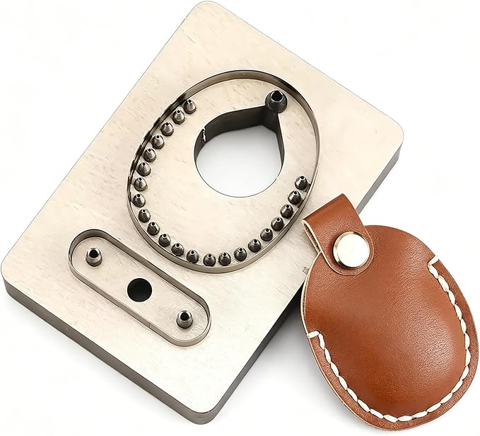 Leather Cutting Die,Leather Keychains Cutting Mold for DIY Crafts (Style00)