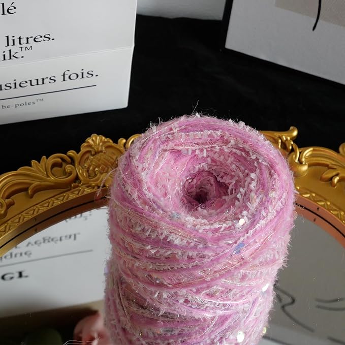 Artisanal Yarn Fancy Yarn Multifiber Blended Yarn Novelty Colorful Soft