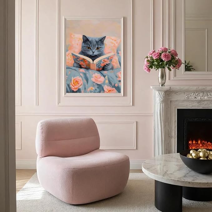 Black Cat Diamond Art Kits for Adults Diamond Painting Kit for Beginner