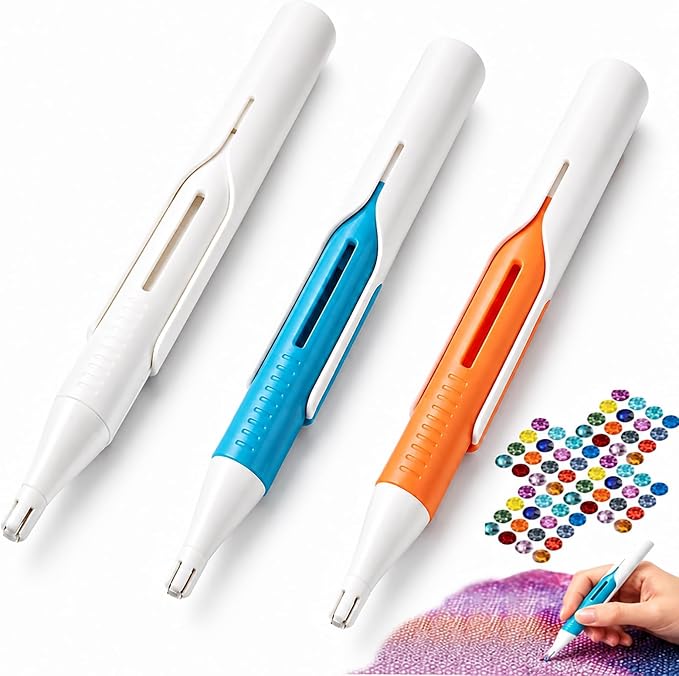 2026 New Automatic Diamond Painting Bead Dispenser for 2.8mm Round Drills (3Pcs * Mix)