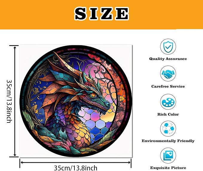 Meothan Dragon Paint by Numbers Kits for Adults 13.8”W x 13.8”L | Dragon Adult Paint by Number Kits on Canvas, DIY Acrylic Oil Easy Painting by Numbers for Home Wall Decor