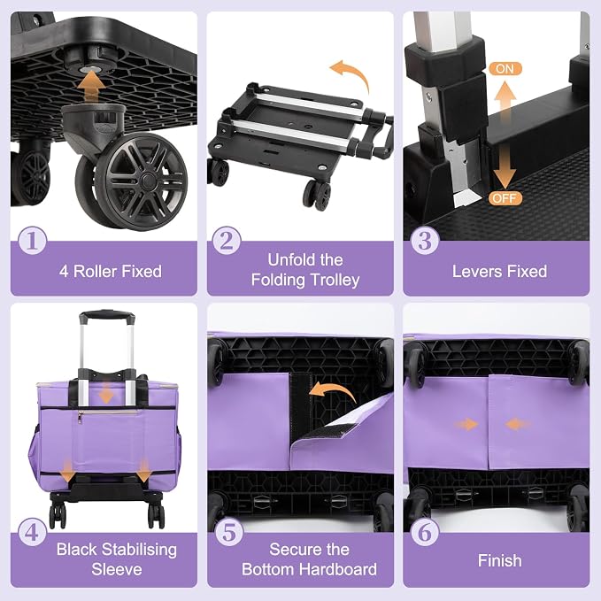 Anitor Rolling Sewing Machine Case with Wheels and Removable Bottom Padding