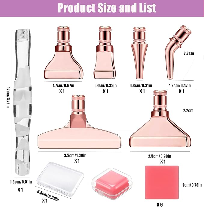Heyseri Diamond Painting Pens, “Classic Wax Stylus” Diamond Art Pen, Gem Painting Tools Accessories, Gem Art Pen with Metal Tips for 5D Craft Nail