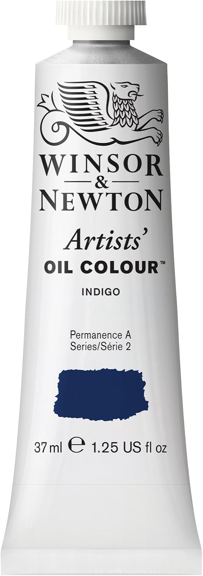 Winsor & Newton Artists' Oil Paint, 37ml Tube, Indigo