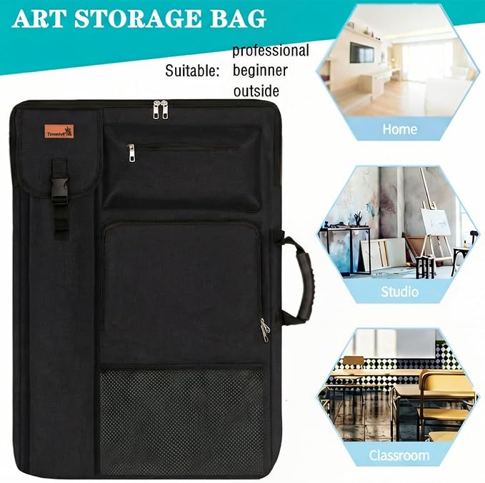 TreochtFUN Art Portfolio Case 24" x 18" - Medium Artist Backpack