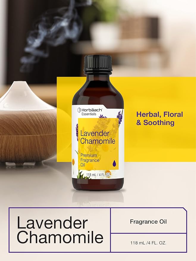 Horbäach Lavender Chamomile Fragrance Oil | 4 fl oz (118ml)