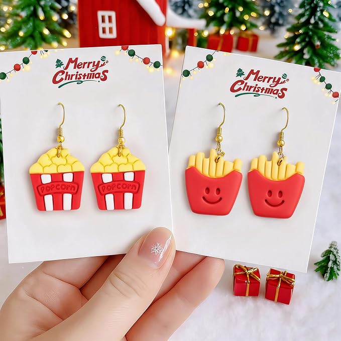 9 Pack Christmas Themed Polymer Clay Cutters