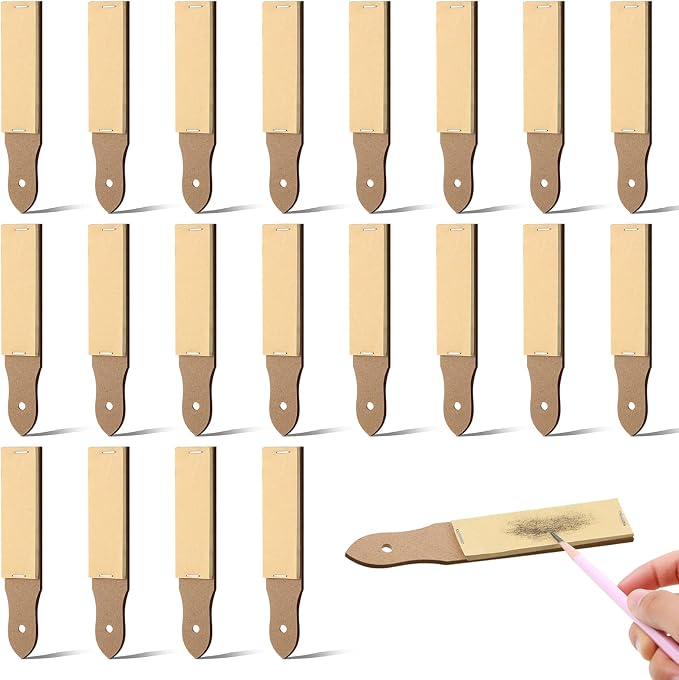 Demissle Sandpaper Sharpener Drawing Tool for Artists, 20 Pcs