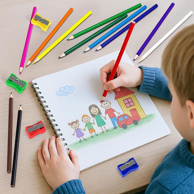 432 Packs Colored Pencils Bulk Classroom, Color Pencils for Kids, 12 Colors
