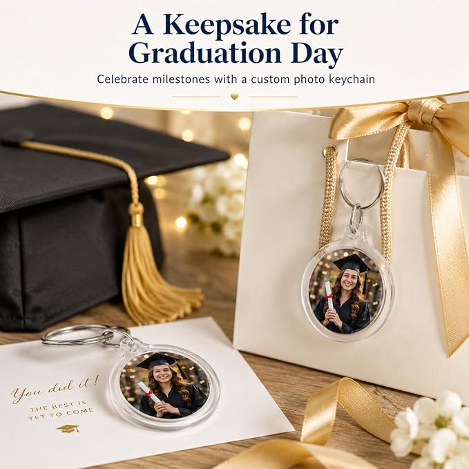 Homoyoyo Acrylic Photo Frame Keychain