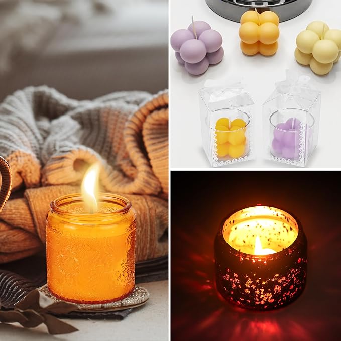 WITOROR Candle Making Kit, Scented Candles Making Kit for Adults DIY | Candles Making Kit Supplies with Digital Soy Wax Melt Warmer Candle Making Complete Kit for Adults Beginners Starters