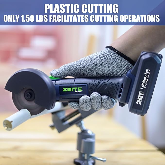 ZEITE 20V Cordless Cut Off Tool,3 Inches Portable Multi-Cutter