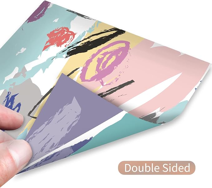 Origami Paper Kit 50 Sheets, 6x6 Inch Double Sided 20 Vivid Colored Paper | 70GSM Colorful Paper,20 Different Pattern Origami Kit,DIY Hand Crafts,Arts Creativity,Easy to Fold,No-Fading.Macaroon