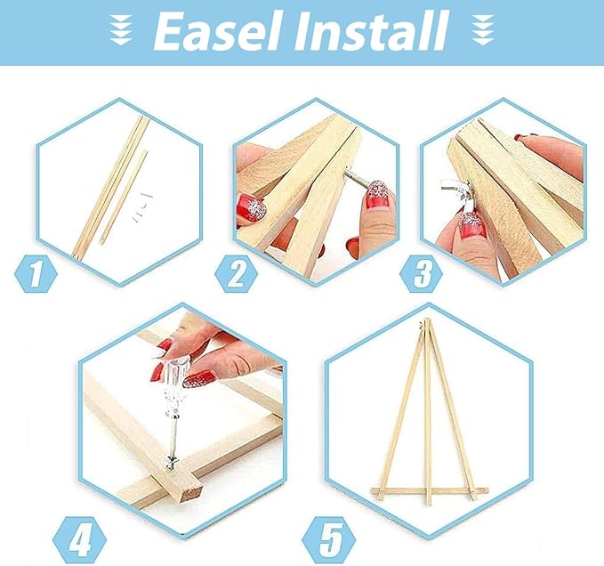 DIY Scenery Paint by Numbers Kit for Adults with Framed Canvas,Landscape Beach Digital Oil Painting Kit for Beginners,Acrylic Paint by Number Kits with Wooden Easel for Holiday Gifts 12X16 Inch.