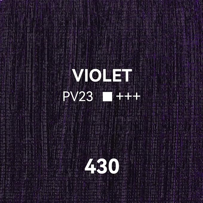 PHOENIX Violet Oil Paint - Studio Oil Paint Single Large Tube - 170ml / 5.75 Fl oz. Violet 430