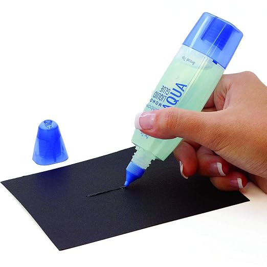 Tombow 52180 MONO Aqua Liquid Glue, 1.69 Ounce, 1-Pack. Dual Tip Dispenser for Precise to Full Coverage Application that Dries Clear. (3-Pack)