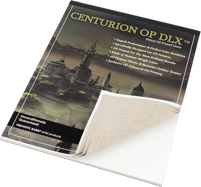 Centurion Deluxe Oil Primed Linen Pad 6"x8"