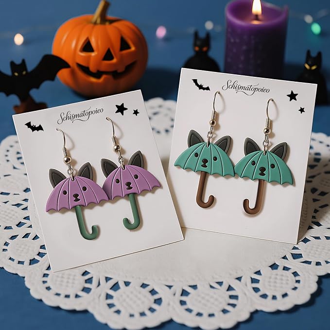 8 Pack Halloween Horror Atmosphere Polymer Clay Cutters