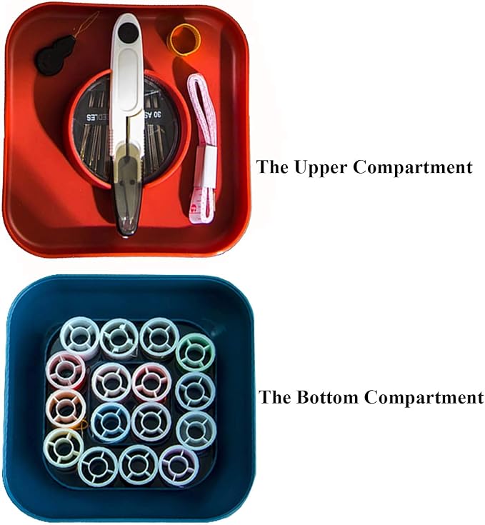 Sewing Kit for Adult Beginner, Clothing Mending Supplies with Thread Needle