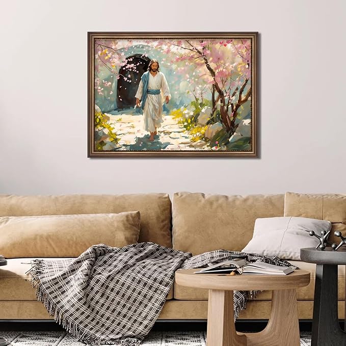 Jesus Diamond Art Kits for Adults,Cherry Street Diamond painting Wall Decor