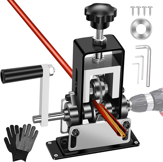 Trivd Frol Manual Wire Stripping Machine, Gauge Wire 0.06"-1"