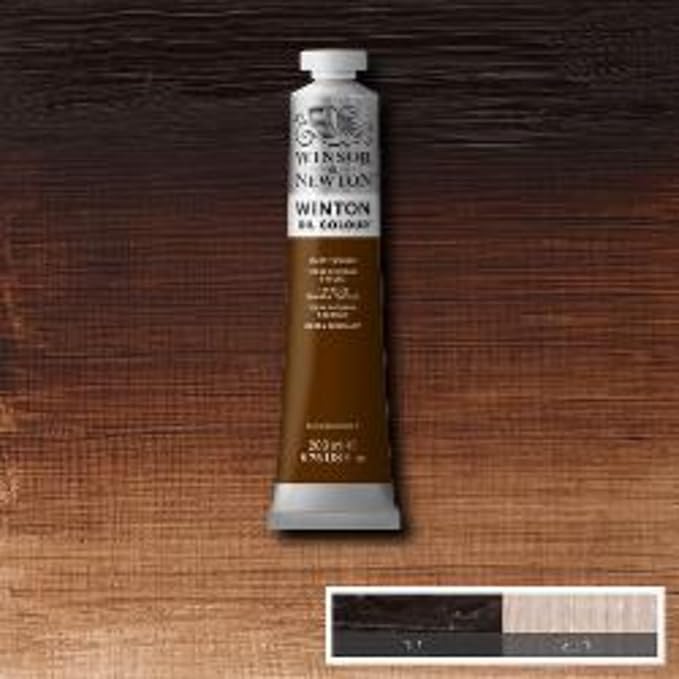 Winsor & Newton Winton Oil Color, 200ml Tube, Burnt Umber | High-quality pigments, Durable, Lightfast, Permanent, Uniform Consistency, Great Pigment Load